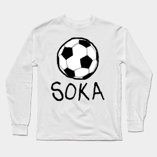 I love soccer Long Sleeve T-Shirt